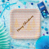 Luxury Christmas Christmas Trees Festive ペーパープレート (パーティー)