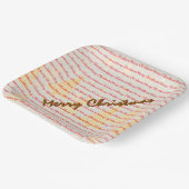 Luxury Christmas Christmas Trees Festive ペーパープレート (傾斜あり)