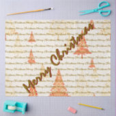 Luxury Christmas Christmas Trees Festive 薄葉紙 (クラフト)