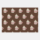 Luxury Christmas Personalized Merry Christmas ラッピングペーパーシート (正面2)