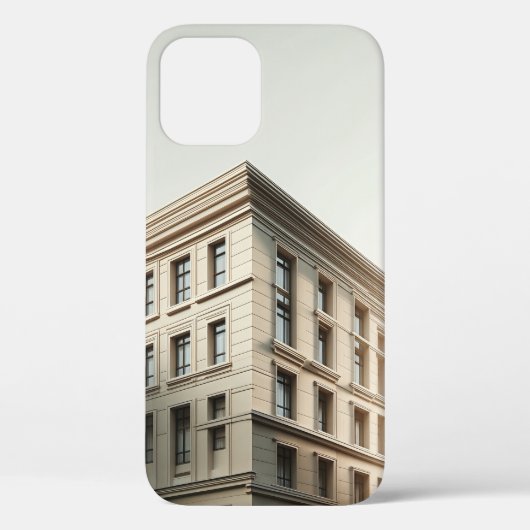 Luxury Classical Architecture Facade - Elegant Min Case-Mate iPhoneケース (裏面)