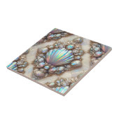 Luxury Coastal Decor | Diamonds and Seashells  タイル (側面)