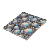 Luxury Coastal Decor | Diamonds and Seashells  タイル (側面)