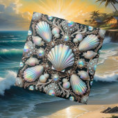 Luxury Coastal Decor | Diamonds and Seashells  タイル
