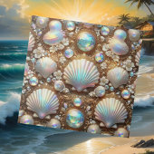 Luxury Coastal Decor | Diamonds and Seashells  タイル