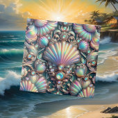 Luxury Coastal Decor | Diamonds and Seashells  タイル