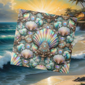 Luxury Coastal Decor | Diamonds and Seashells  タイル