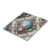 Luxury Coastal Decor | Diamonds and Seashells  タイル (側面)