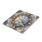 Luxury Coastal Decor | Diamonds and Seashells  タイル (側面)