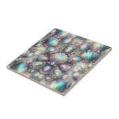 Luxury Coastal Decor | Diamonds and Seashells  タイル (側面)