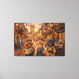 Luxury Cockapoo Canterbury Wall Art Canvas キャンバスプリント
