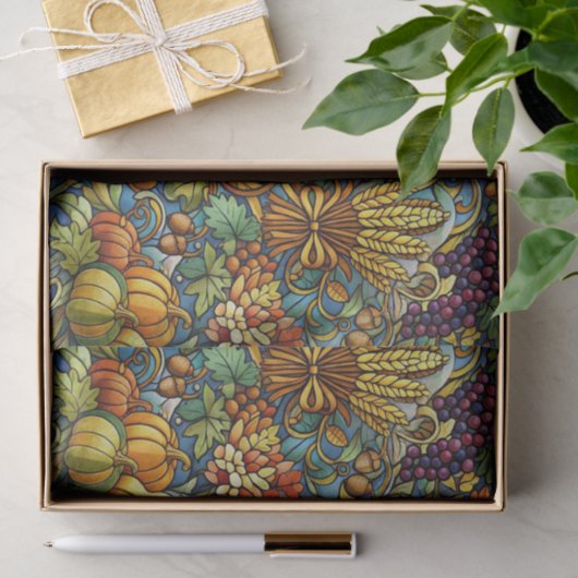 Luxury Colorful Harvest 薄葉紙 (ギフト)