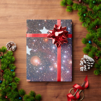 Luxury Cosmic Star Galaxy Wrapping Paper. ラッピングペーパー