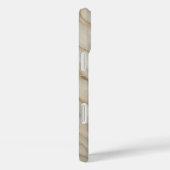 Luxury Creamy Beige Marble Case Elegant Tree-Like Case-Mate iPhoneケース (裏面 / 右)