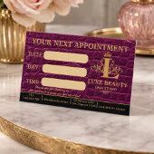 Luxury Crocodile Leather Appointment Card 名刺