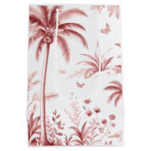 Luxury Custom Logo for gift bags|fancy  Boutiq ミディアムペーパーバッグ (裏面)