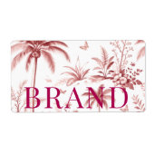 Luxury Custom Logo for labels |fancy  Boutiq ラベル (正面)