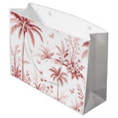 Luxury Custom Logo Paper Gift Bag | Minimal Boutiq ラージペーパーバッグ (裏面アングル)