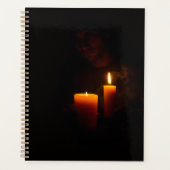 Luxury Dark Halloween Planner 2026 プランナー手帳 (正面)