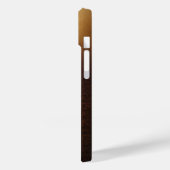 Luxury Deep Blue and Shimmering Gold Glitter Contr Case-Mate iPhoneケース (裏面 / 左)