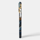 Luxury Deep Blue Marble Phone Case - Elegant  Case-Mate iPhoneケース (裏面 / 左)