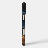 Luxury Deep Blue Marble Phone Case - Elegant  Case-Mate iPhoneケース (裏面 / 右)