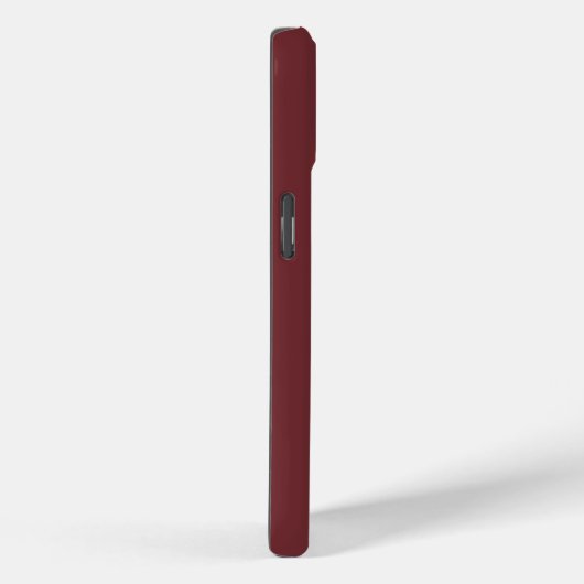 Luxury Deep Burgundy & Gold Parisian Chic iPhone C Case-Mate iPhoneケース (裏面 / 右)