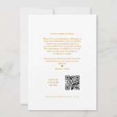 Luxury Delicate Mediterranean Lemons & Flowers セーブザデート (裏面)