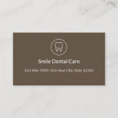 Luxury Dental Appointment Card | Clinic Reminder 予約カード (正面)
