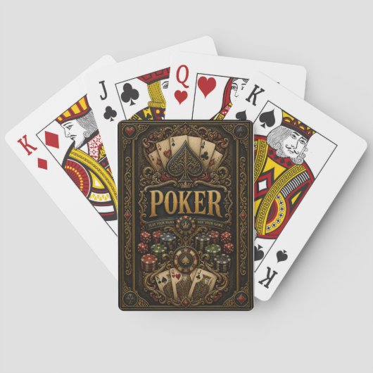 Luxury Design Poker Playing Cards トランプ (裏面)