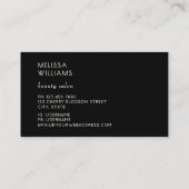 Luxury Diamonds Jeweler Jewelry Store 名刺 (裏面)