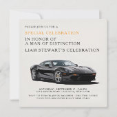 Luxury Drive Celebration 招待状 (正面)