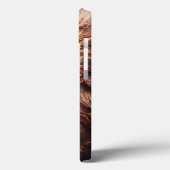 Luxury Earth Tone Agate Phone Case - Abstract Geol Case-Mate iPhoneケース (裏面 / 左)