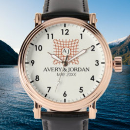 Luxury Elegant Monogram with Initials 腕時計