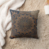 Luxury Embroidered Textile Art – Tree of Life, 蓮 クッション (ブランケット)