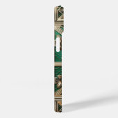 Luxury Emerald Green & Gold Art Deco Phone Case  Case-Mate iPhoneケース (裏面 / 右)