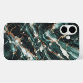 Luxury Emerald Green Marble Phone Case - Elegant  Case-Mate iPhoneケース (裏面 (横))