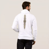 Luxury Ethnic Geometric Pattern パーカ (裏面フル)