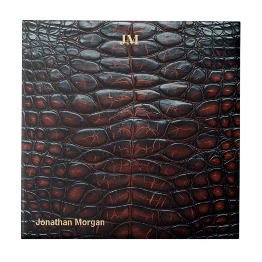 Luxury Executive Monogram Premium Leather タイル (正面)