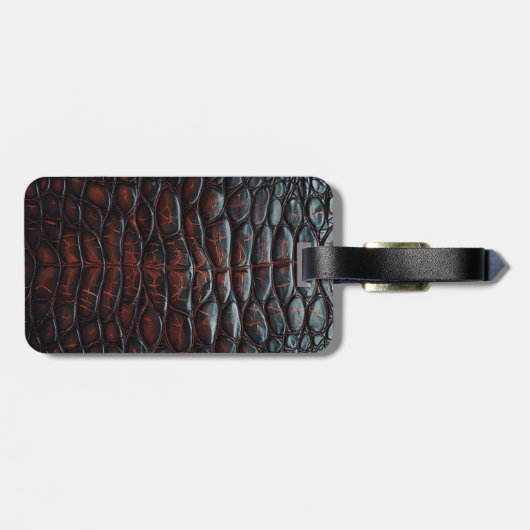 Luxury Executive Monogram Premium Leather  ラゲッジタグ (裏面横)