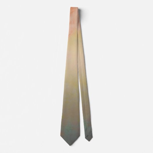 “Luxury Fade” Tie – Elegant Harmony of Soft Shades ネクタイ (正面)