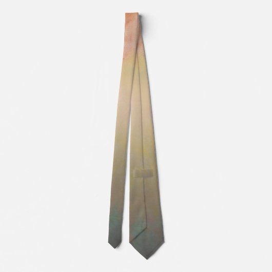 “Luxury Fade” Tie – Elegant Harmony of Soft Shades ネクタイ (裏面)