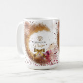 Luxury Fireworks of Love Romantic Classic Mug 15  コーヒーマグカップ (正面左)
