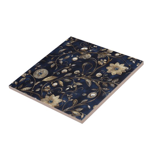 Luxury Floral  タイル (側面)