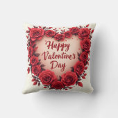 Luxury Floral Beautiful Love Modern Collection クッション (裏面)