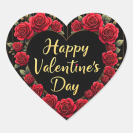 Luxury Floral Beautiful Love Trendy Collection ハートシール