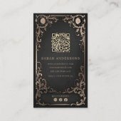 Luxury Floral | Celestial Moon Flower 名刺 (裏面)