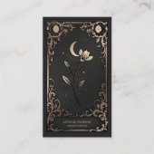 Luxury Floral | Celestial Moon Flower 名刺 (正面)