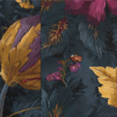 Luxury Floral Vintage Royal Saffron 壁紙 (縫い目)