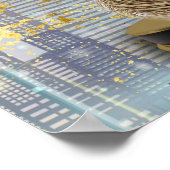  Luxury Foil Easter Card Poster ポスター (角)